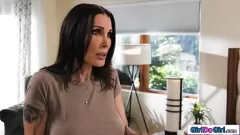 Play Lesbian MILF Eliza Ibarra and Stepdaughter Shay Sights in Interracial Pussy Eating and Facesitting