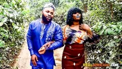 Odtwórz Publiczna przygoda BJ na świeżym powietrzu czarnej pary amatorskiej