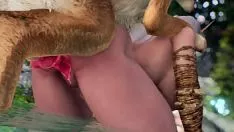 Odtwórz Elf dziwka zostaje wyruchana przez wilkołaka - skyrim porno